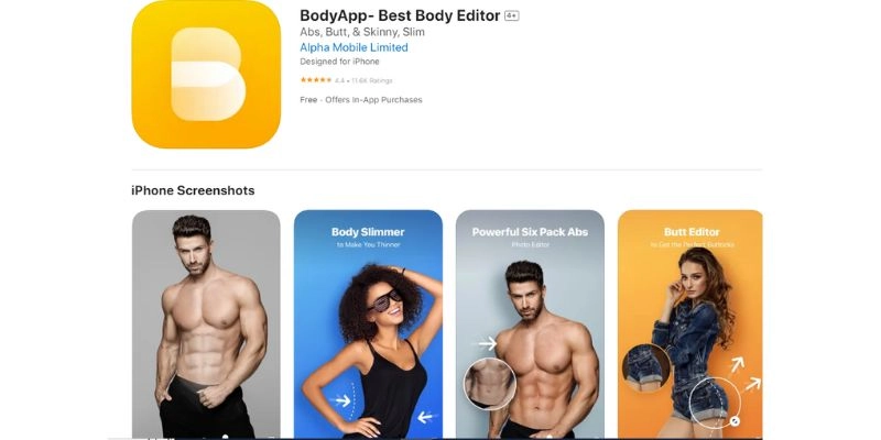 BodyApp - 누구나사용할수있는프로급바디편집앱