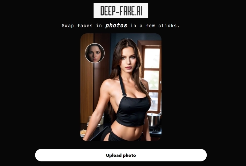Deep Fake AI 얼굴 교환 사진